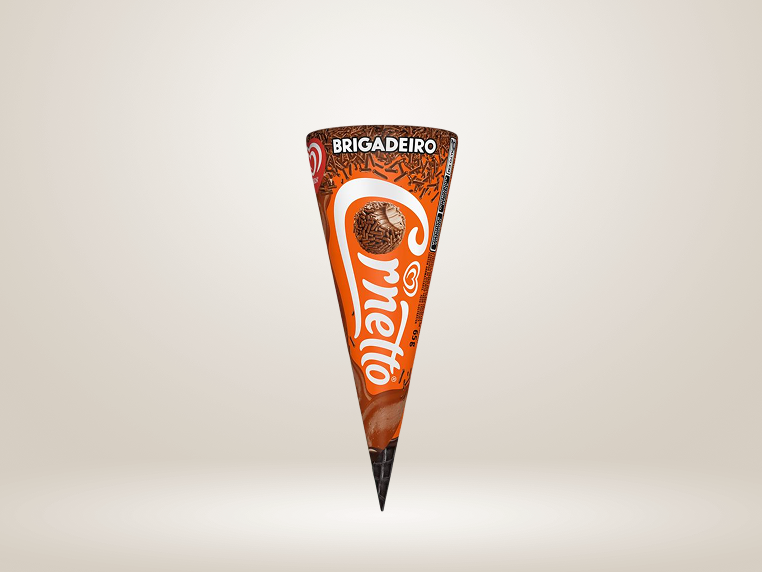 Kibon Cornetto - brigadeiro,  Kibon Cornetto - brigadeiro